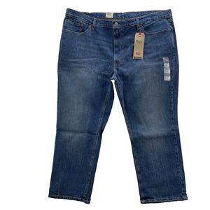 Levi's 541 Athletic Taper Jeans Men 46x28 Blue Stretch Big & Tall American Denim